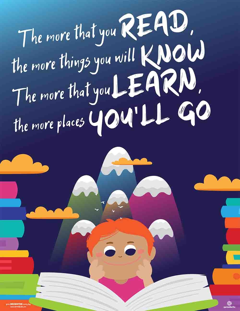Classroom Decoration Reading Quote Posters Print Your Own Posters Worksheets Library