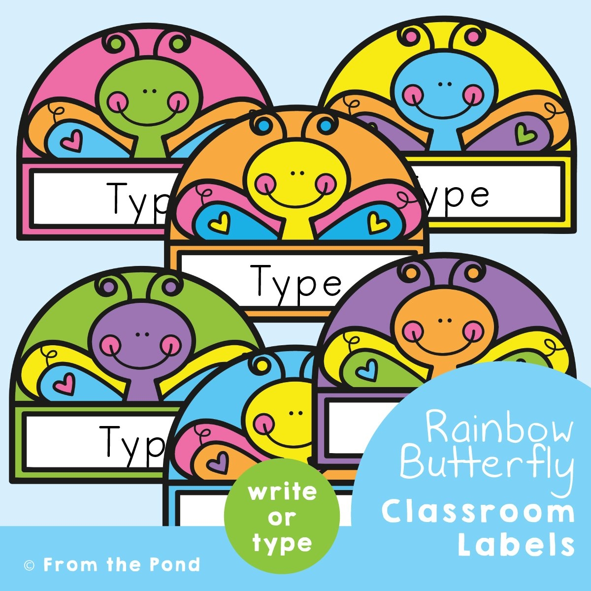 Classroom Labels To Organize Your Classroom Equipment From The Pond