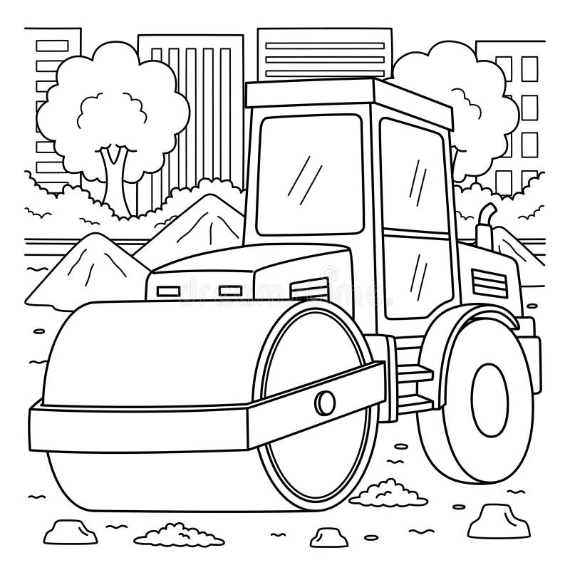 Printable Preschool Construction Coloring Pages