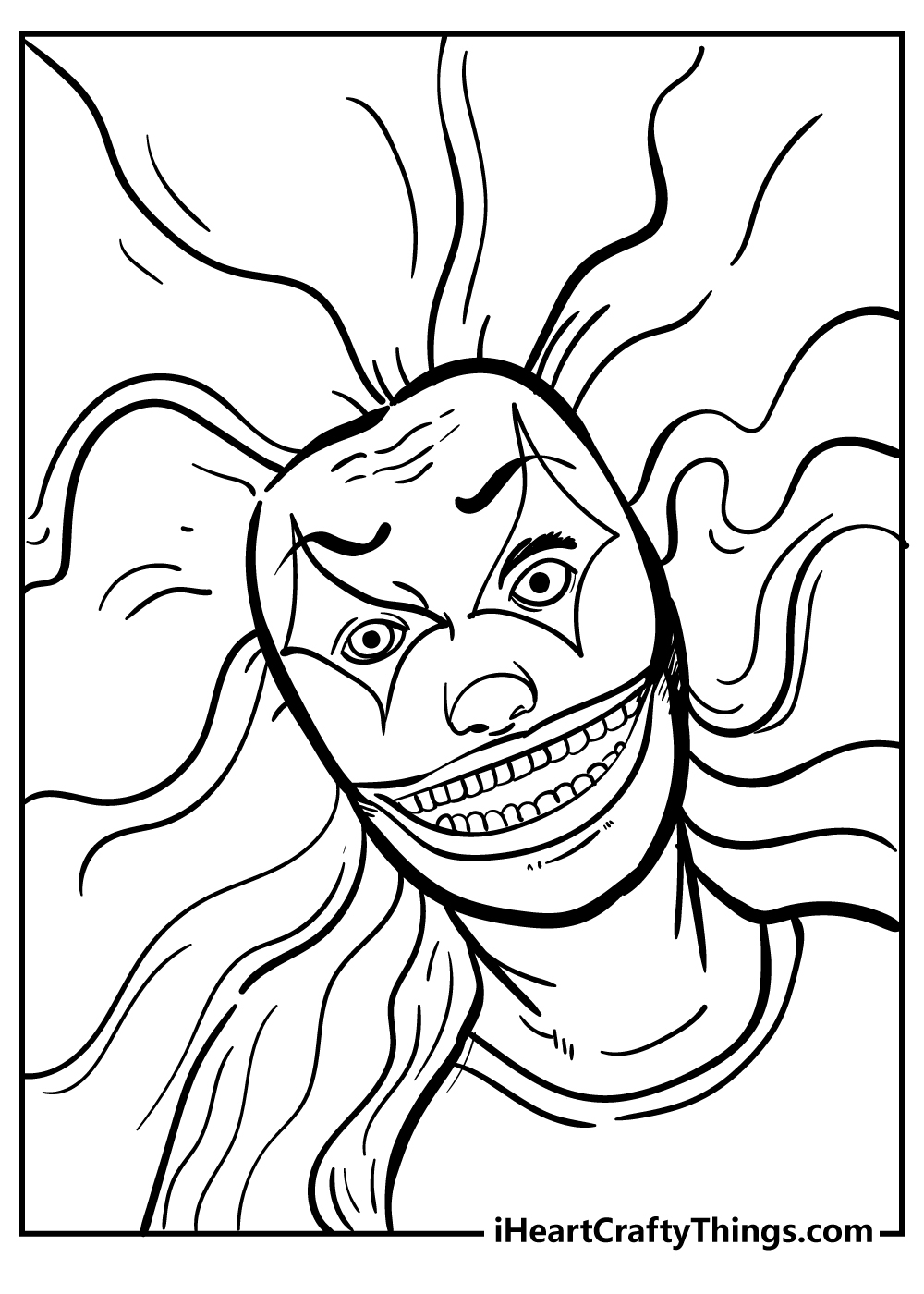 Creepy Coloring Pages 100 Free Printables 