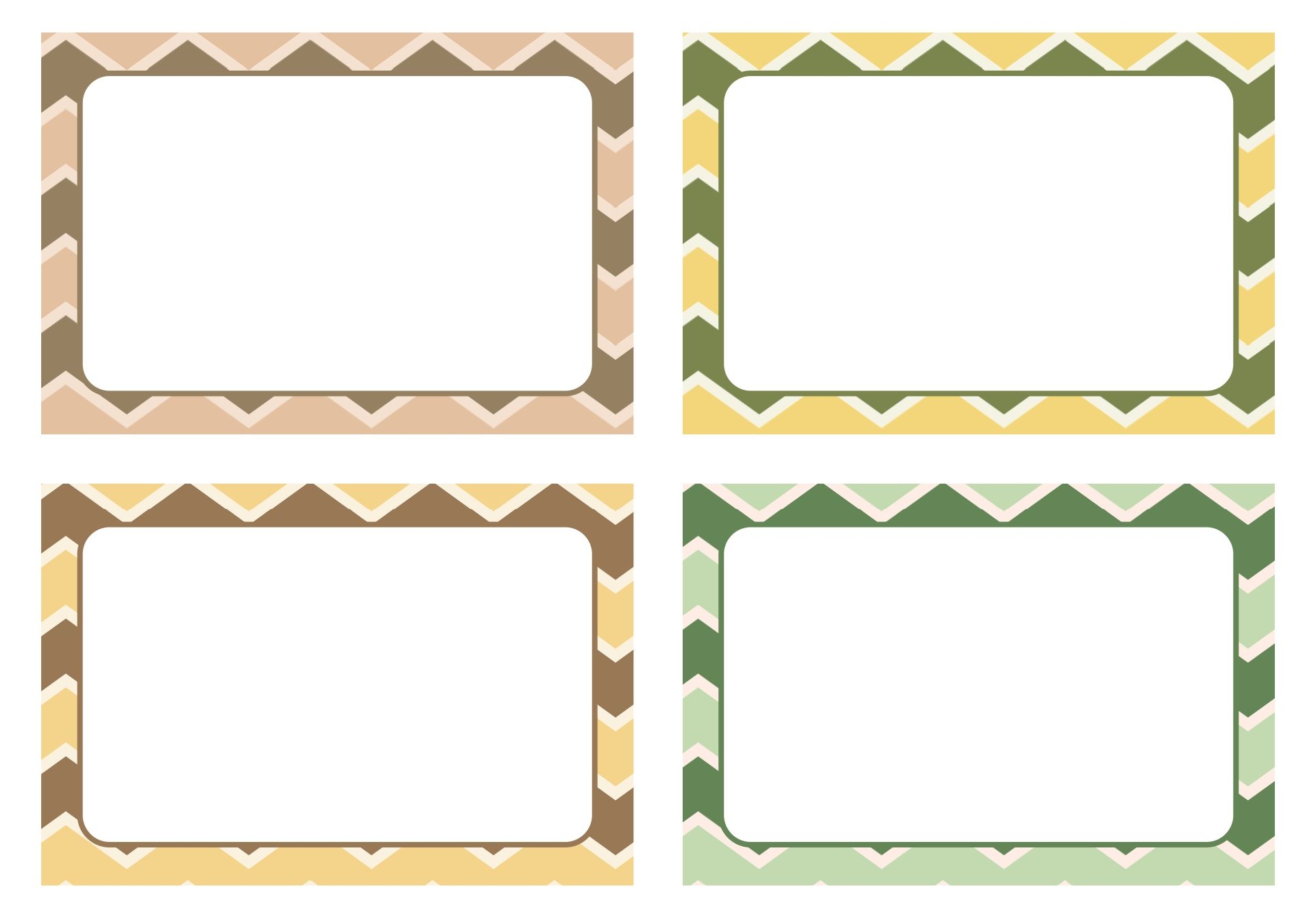 Printable Preschool Cubby Name Tags