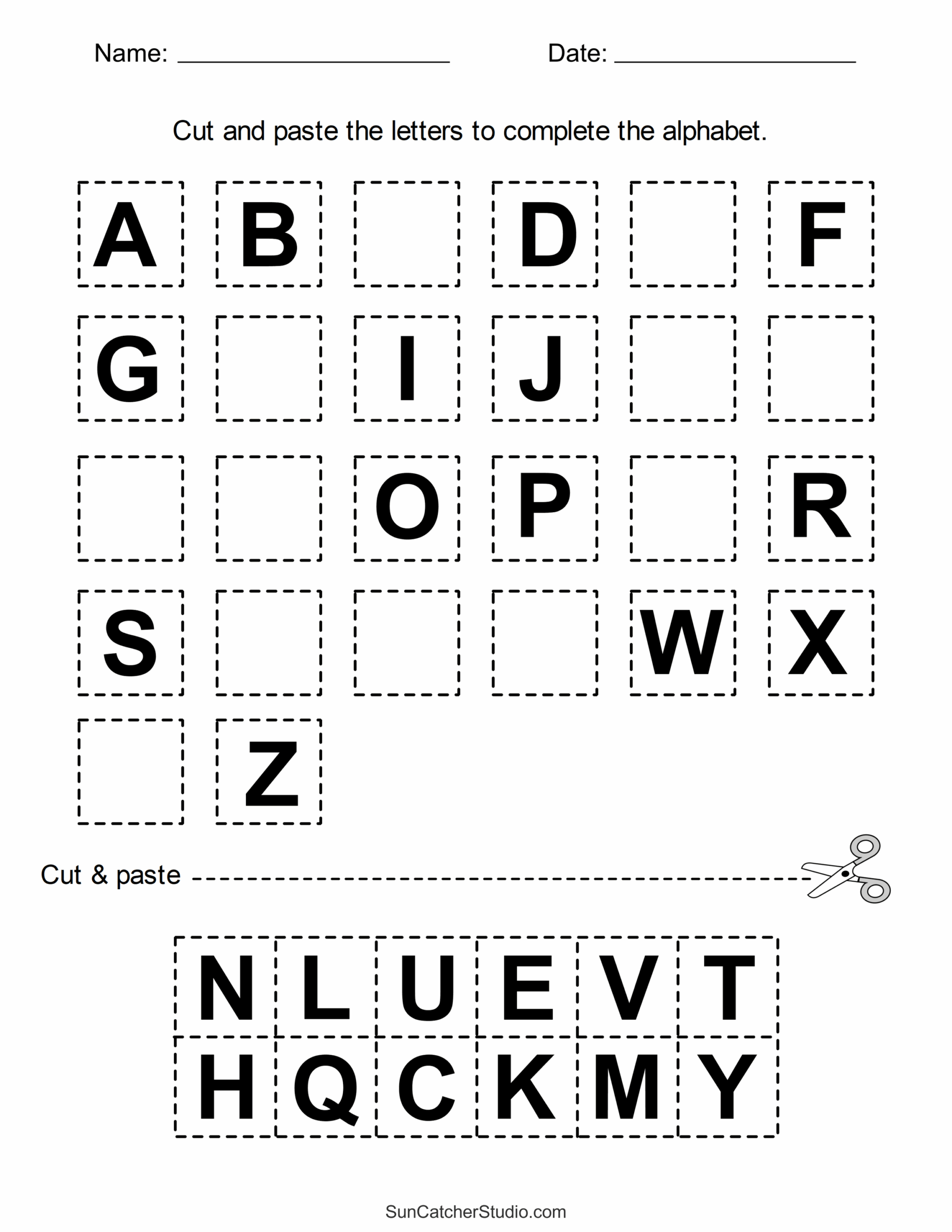 Printable Preschool Worksheets Age 2
