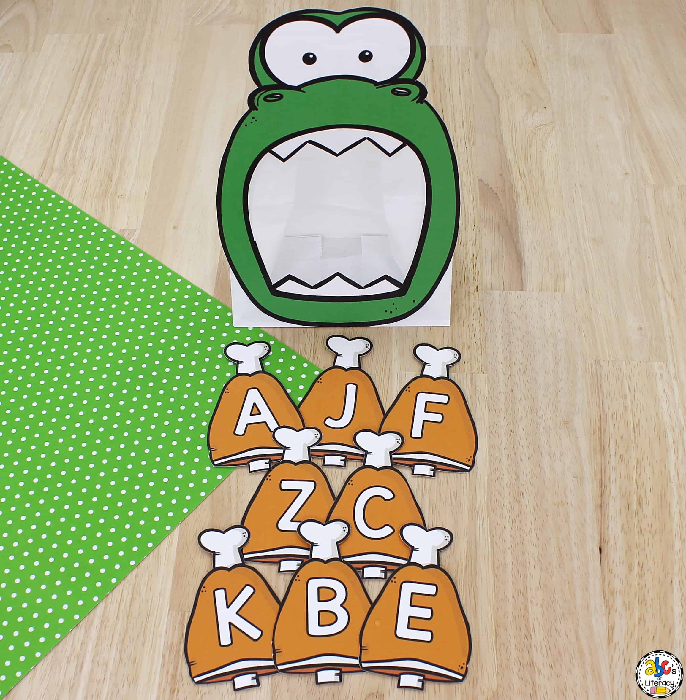 Dinosaur Letter Recognition Activity Free Printables 