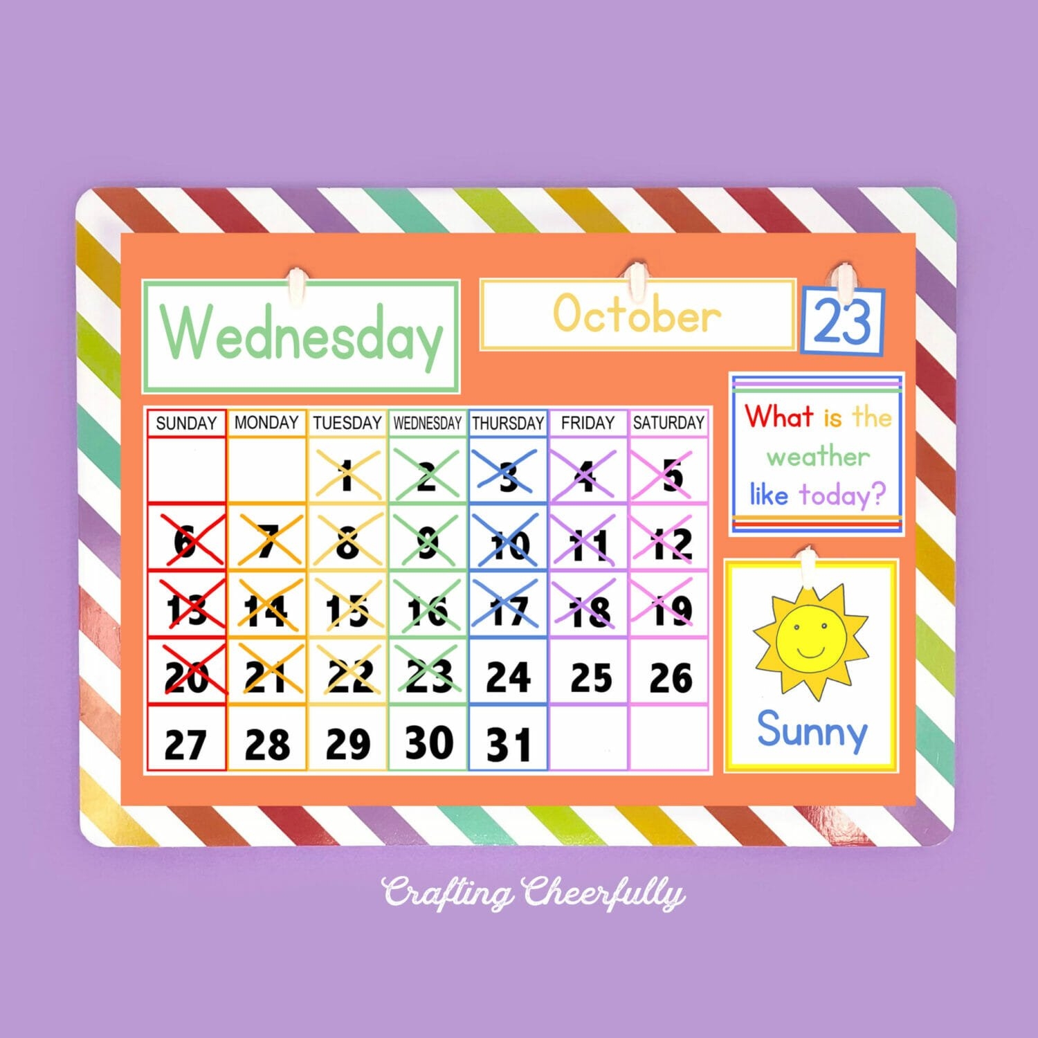 DIY Children s Calendar Free Calendar Printables In Multiple Languages 