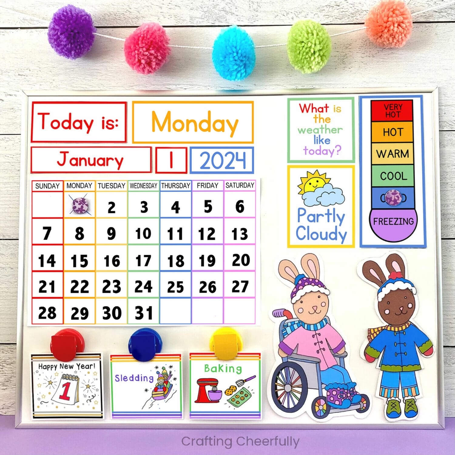 DIY Children s Calendar Free Calendar Printables In Multiple Languages 