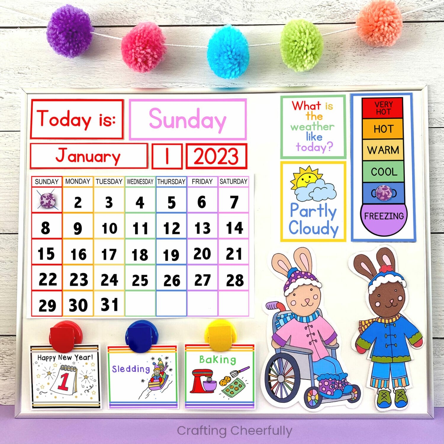 Printable Preschool Calendars