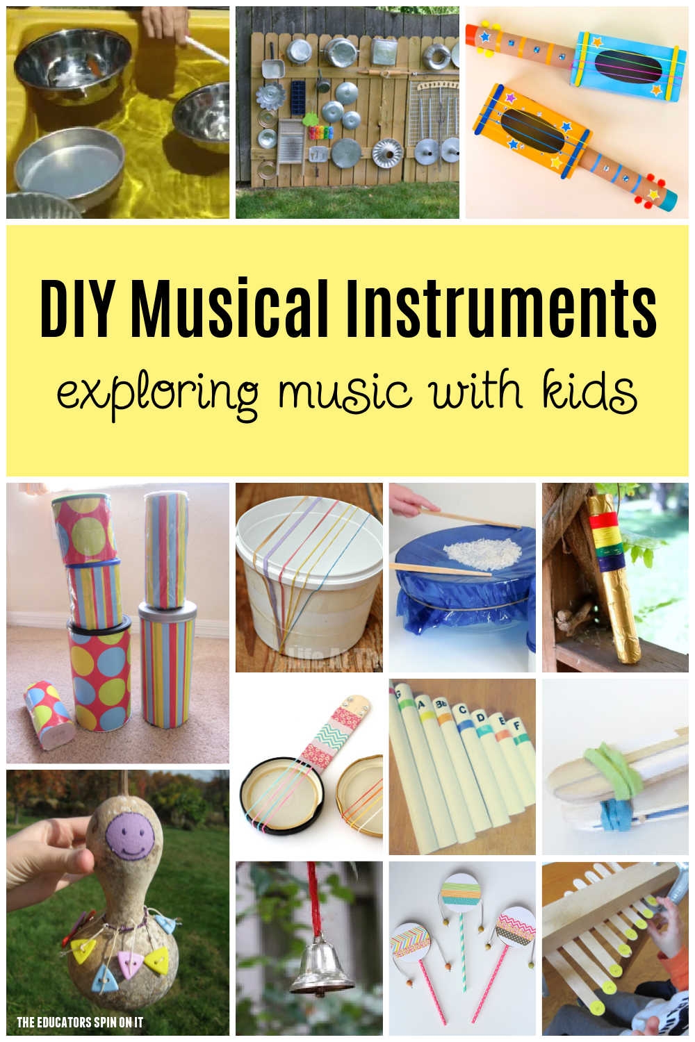 DIY Instruments For Exploring Music With Kids