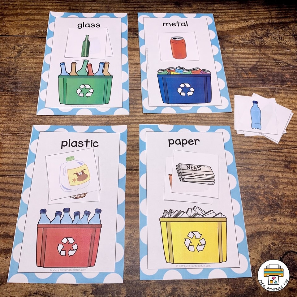 Printable Recycling Activities For Preschool