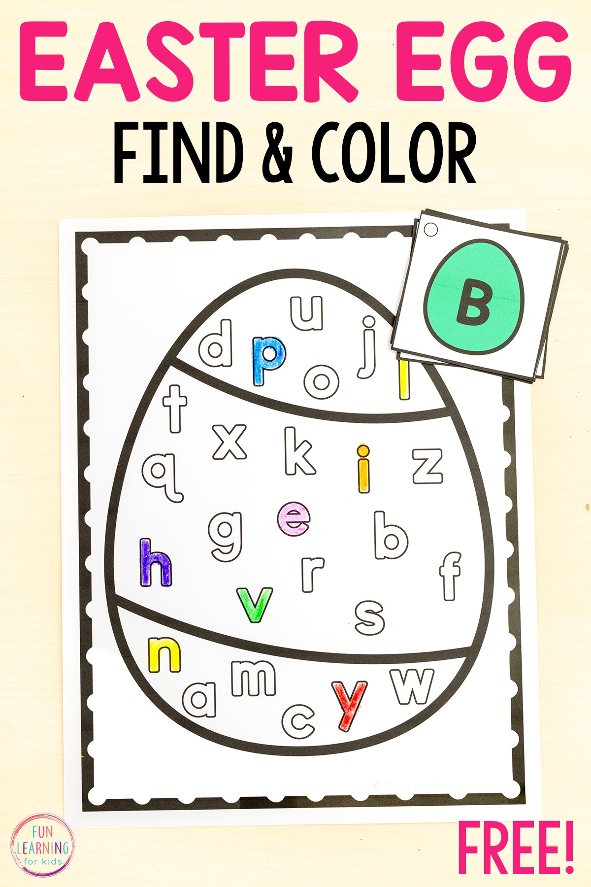 Printable Letter Search For Preschool