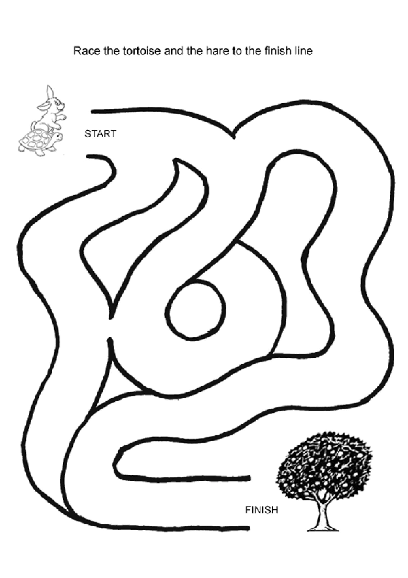 Printable Mazes For Preschoolers