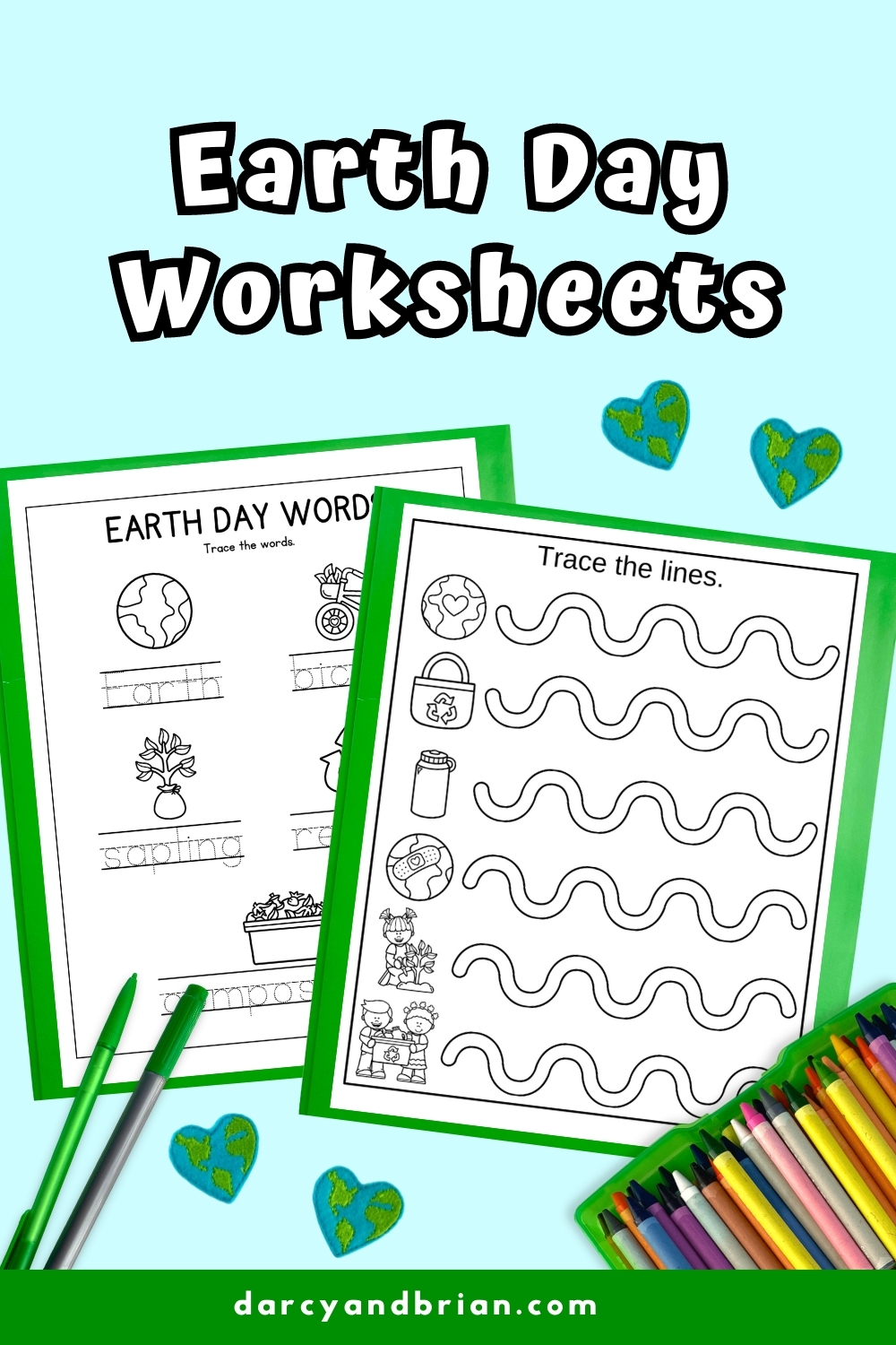 Printable Preschool Earth Day Worksheets