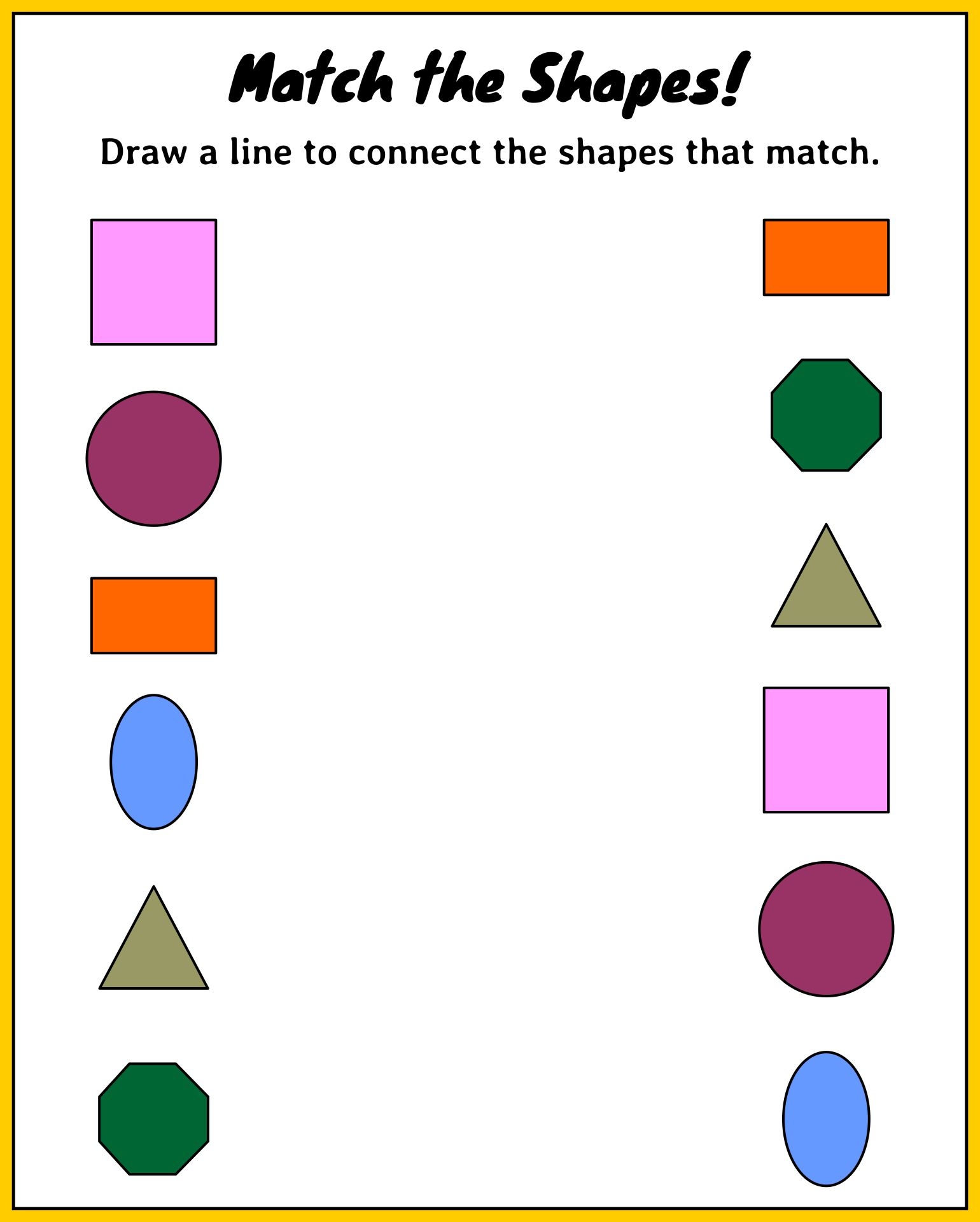 Engaging Worksheets For 3 Year Olds Fun Learning Activities