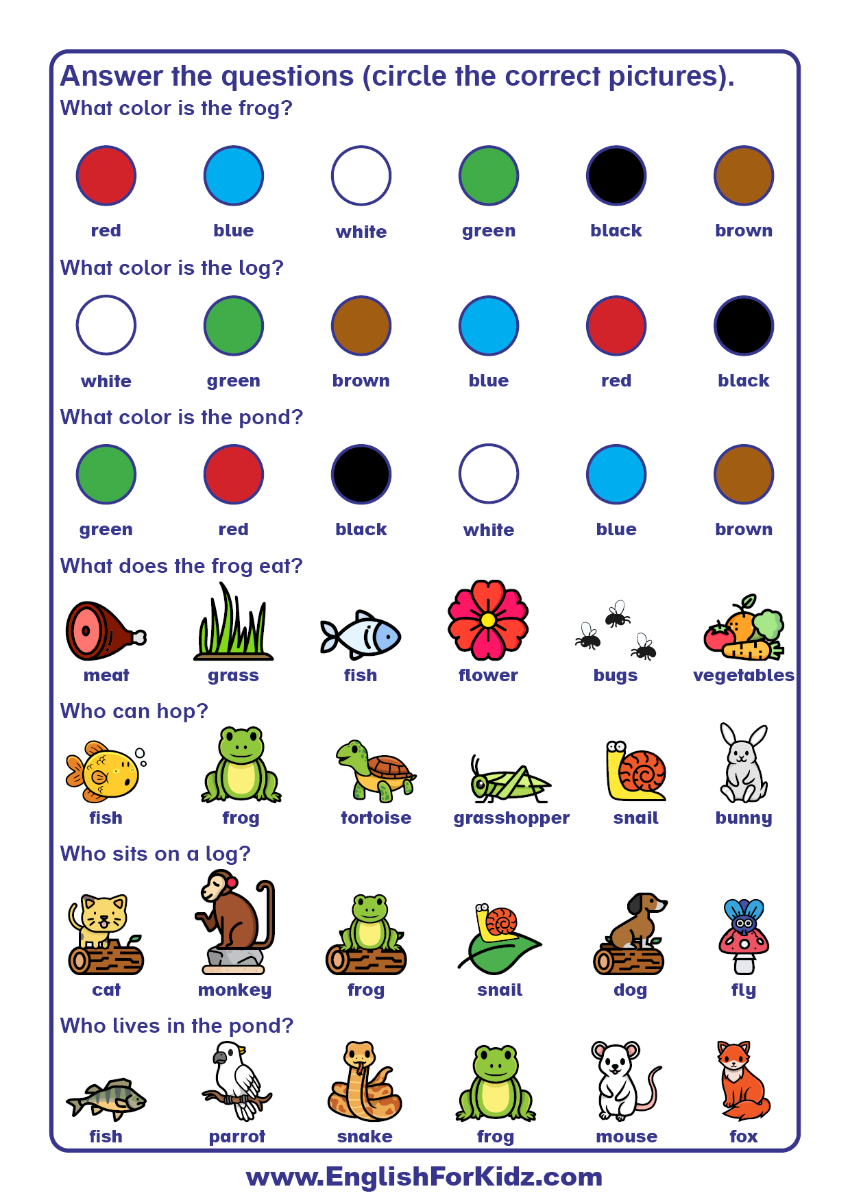 English For Kids Step By Step Reading Comprehension For Preschoolers Free PDF 