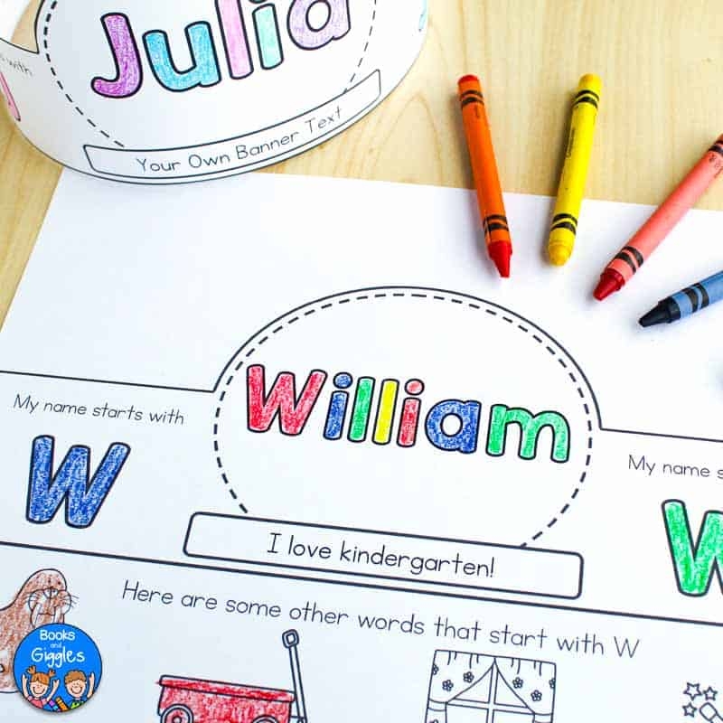 Fall Name Activities For Preschool Free Printables 