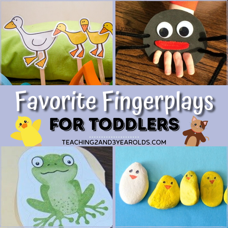 Printable Preschool Songs And Fingerplays