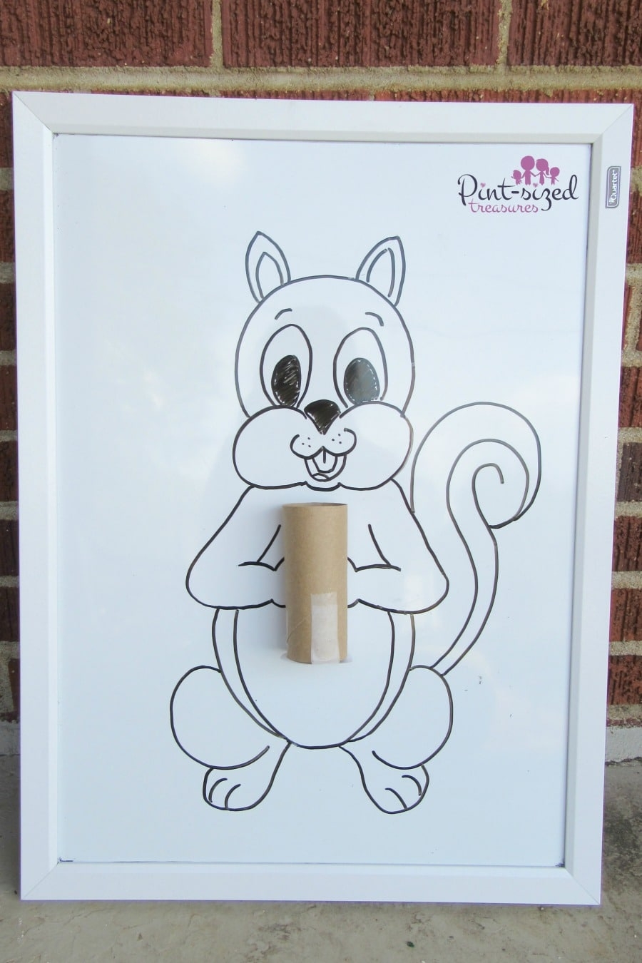 Feed The Squirrel Preschool Activity Pint sized Treasures