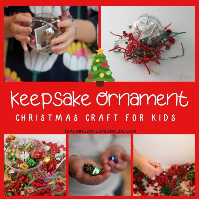 Fillable Keepsake Ornament For Kids To Make