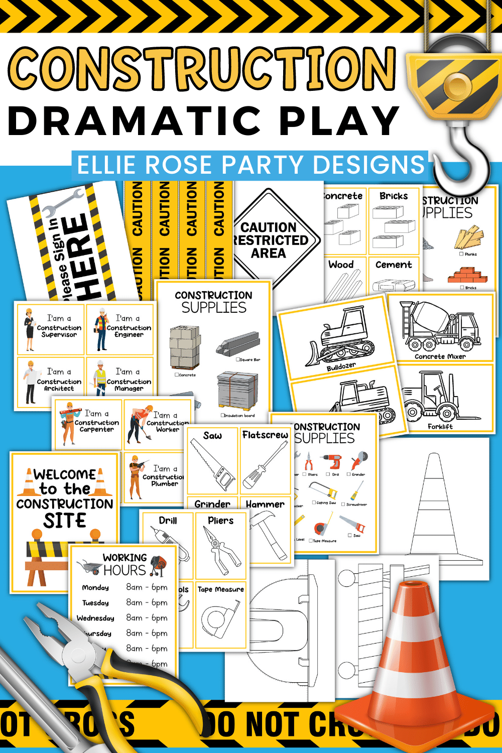 Printable Pictures Of Preschool Dramatic Play