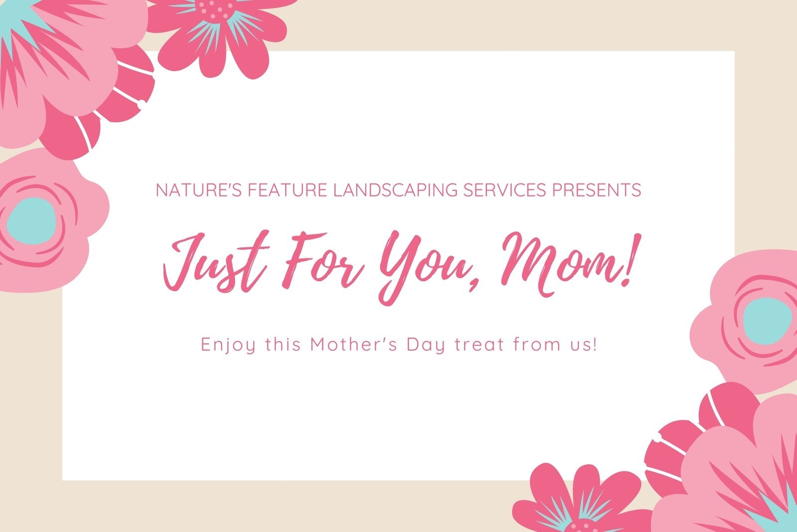 Free Custom Mother s Day Gift Certificate Templates Canva