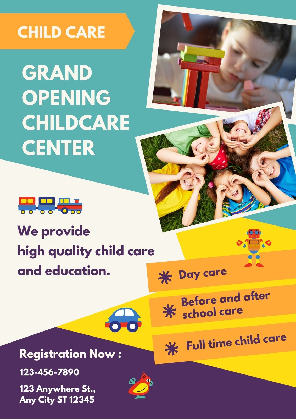 Printable Preschool Flyer