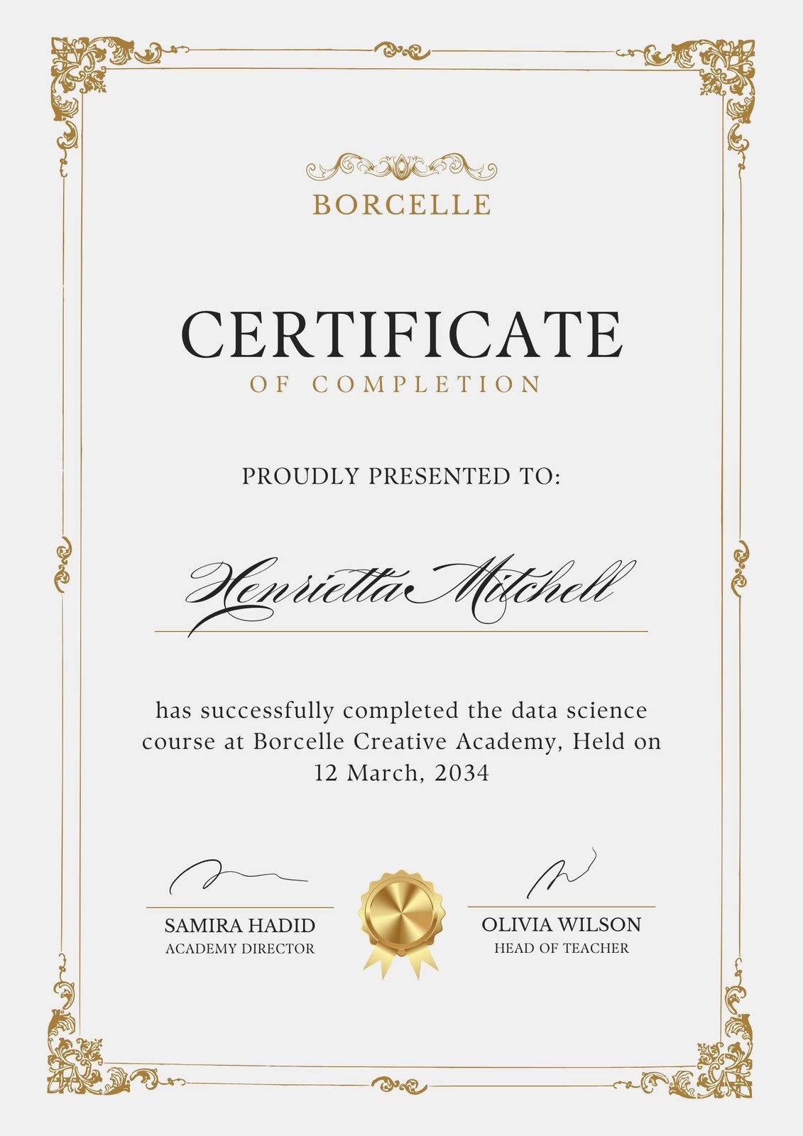 Free Custom Printable School Certificate Templates Canva
