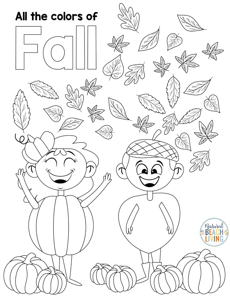 Free Fall Printables For Preschool And Kindergarten Natural
