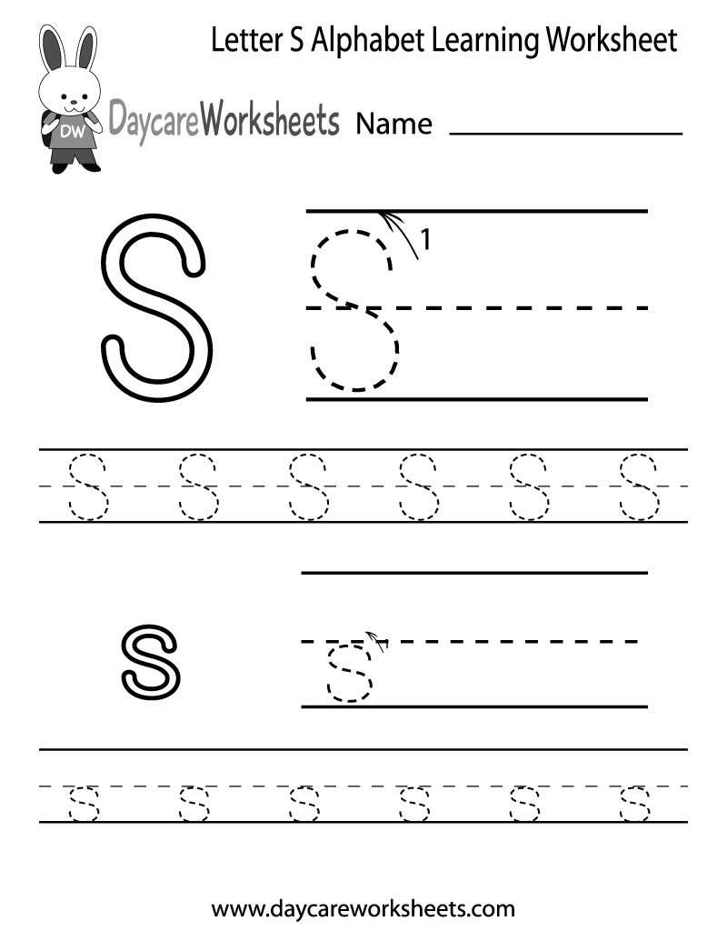 Printable Letter Sheets For Preschoolers