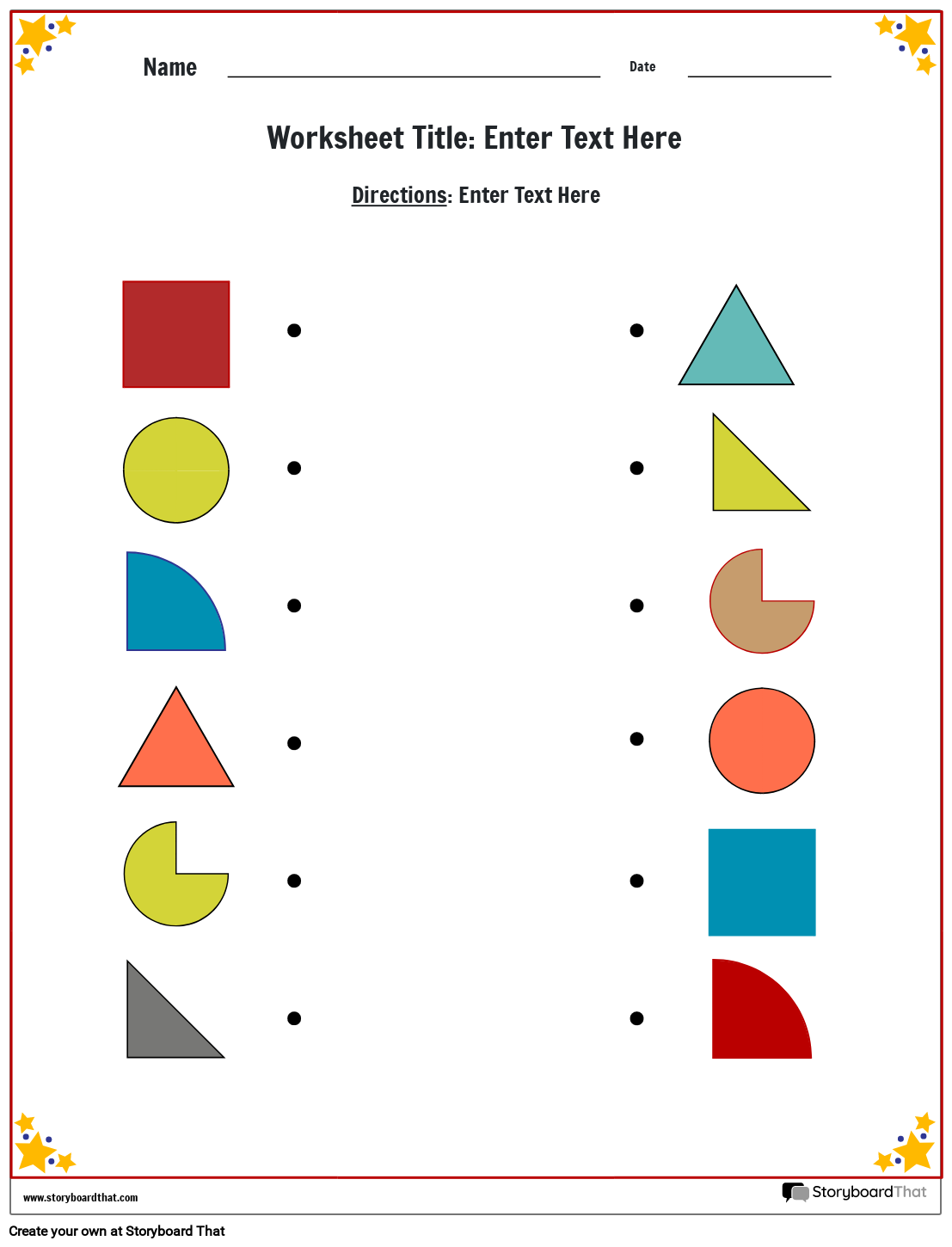 Printable Matching Activities For Preschoolers