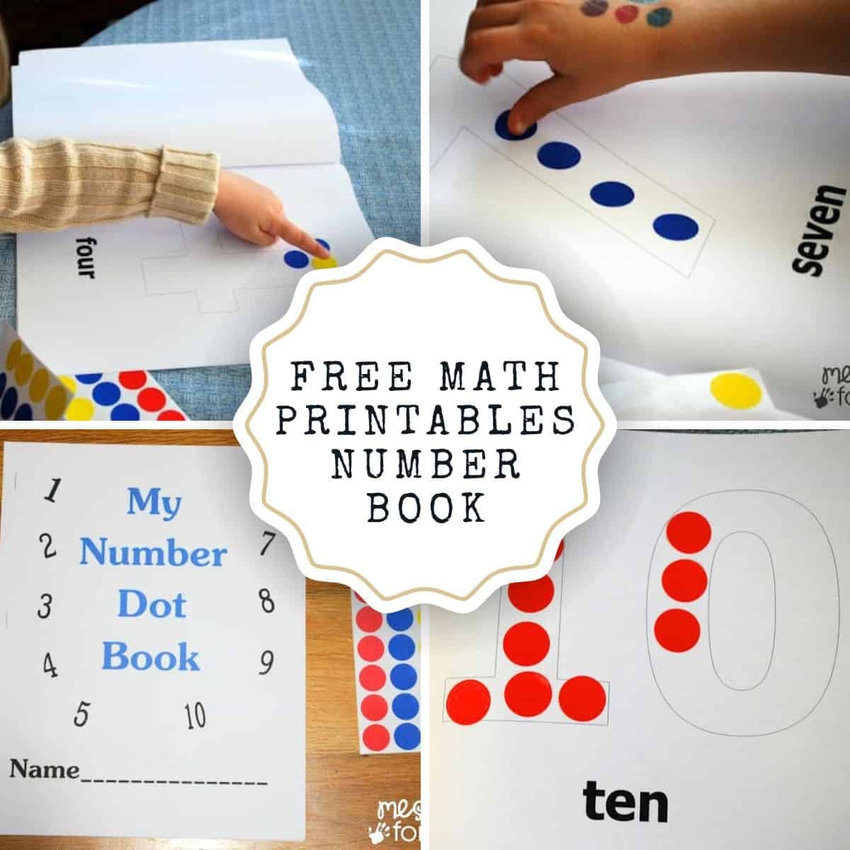 Printable Math Books For Preschoolers