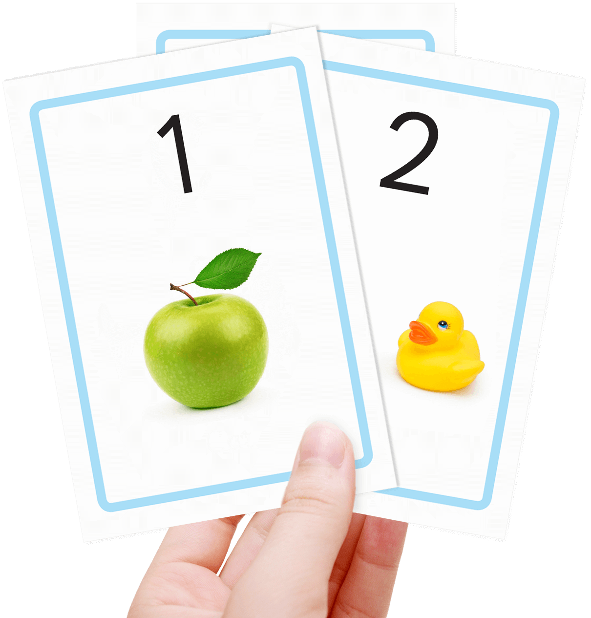 Free Number Flashcards For Kids Totcards