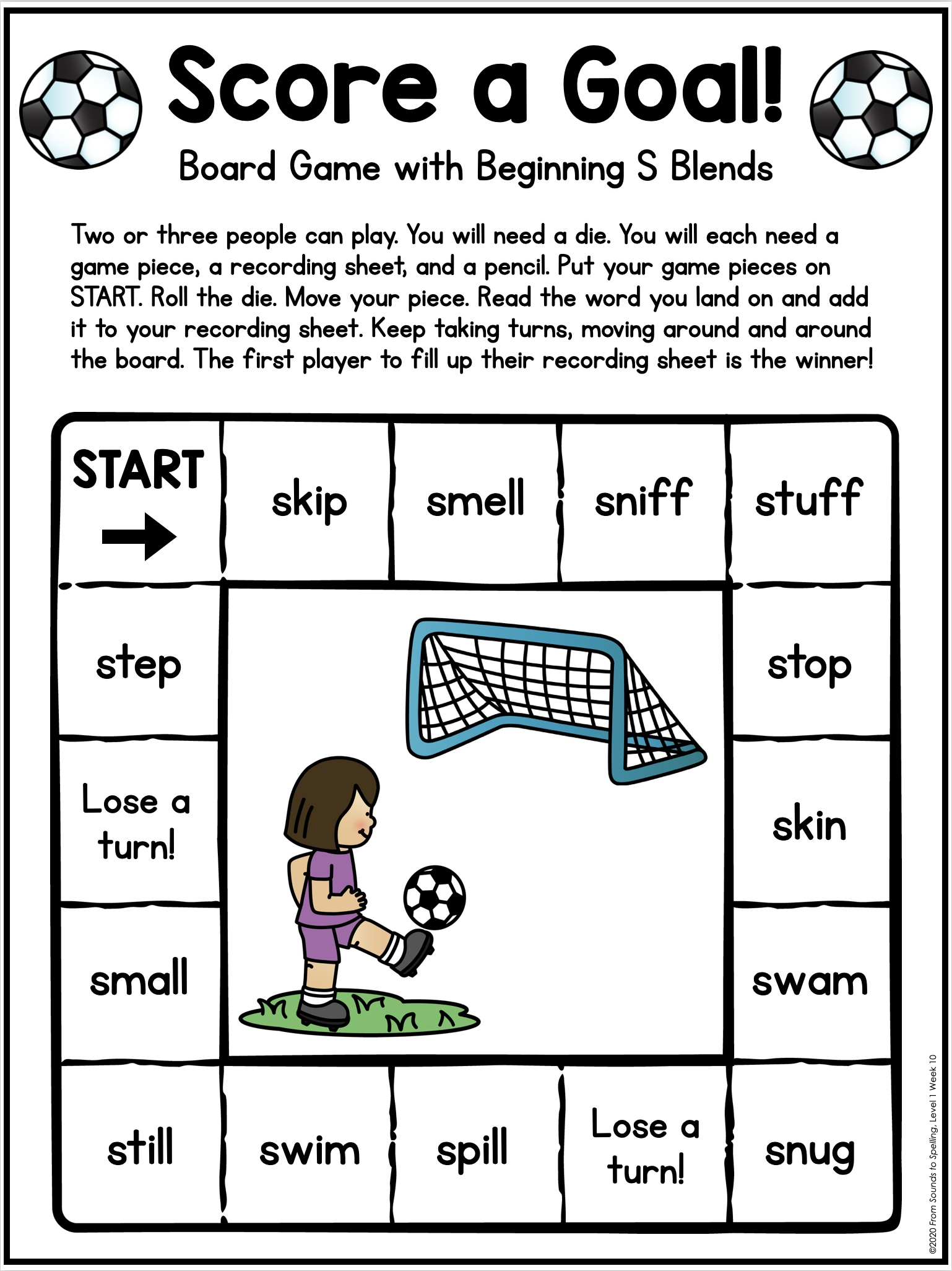 Printable Phonics Worksheet For Preschool