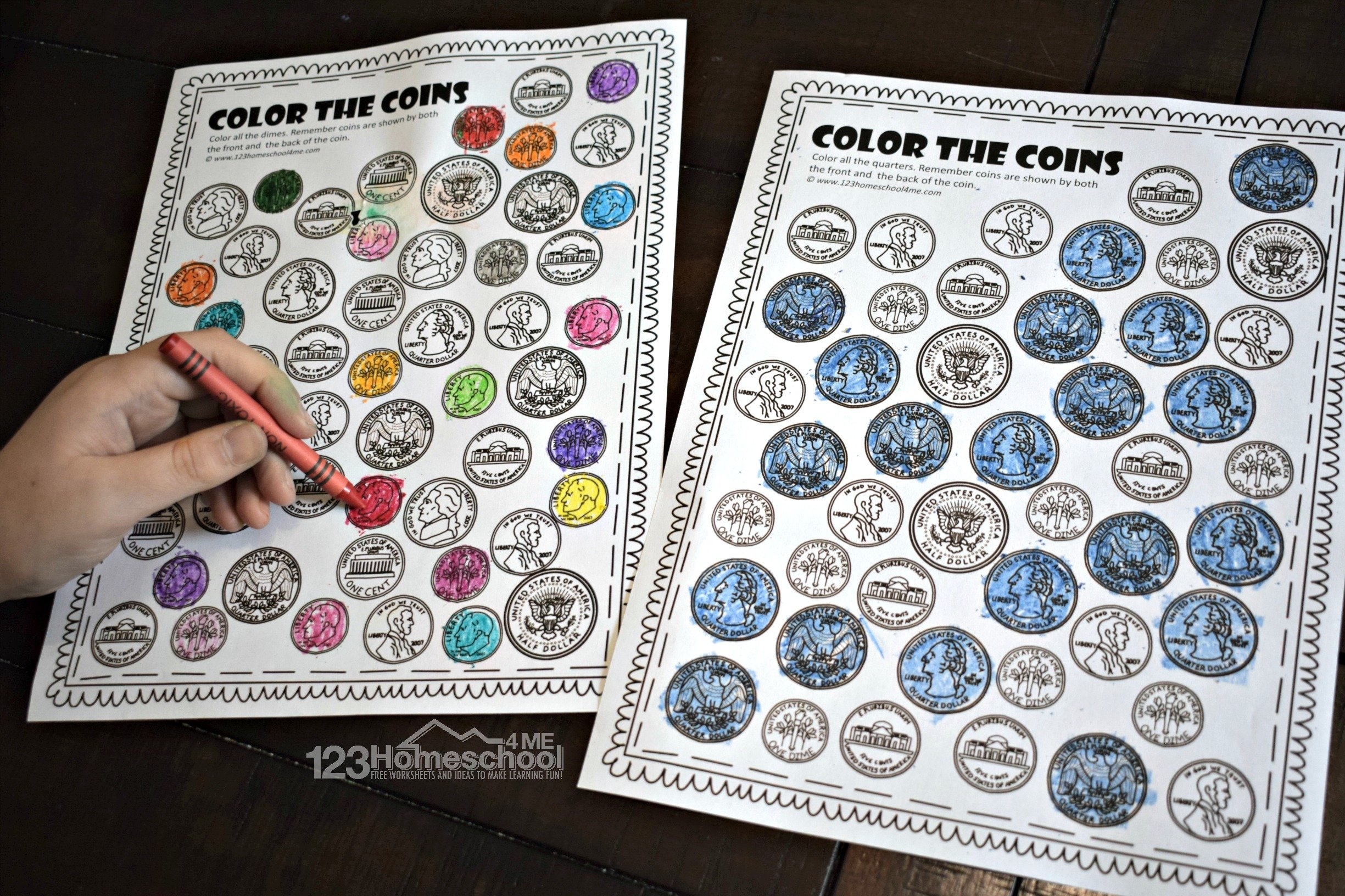 Printable Money Activities For Preschoolers