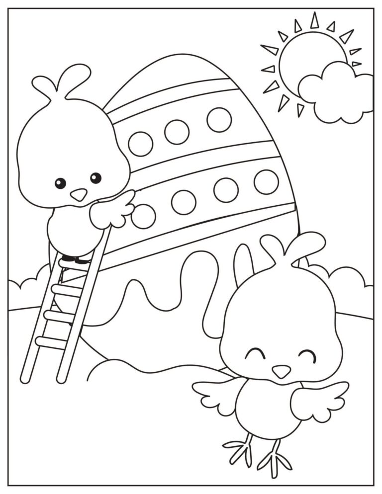 Free Printable Easter Coloring Pages Crafty Morning
