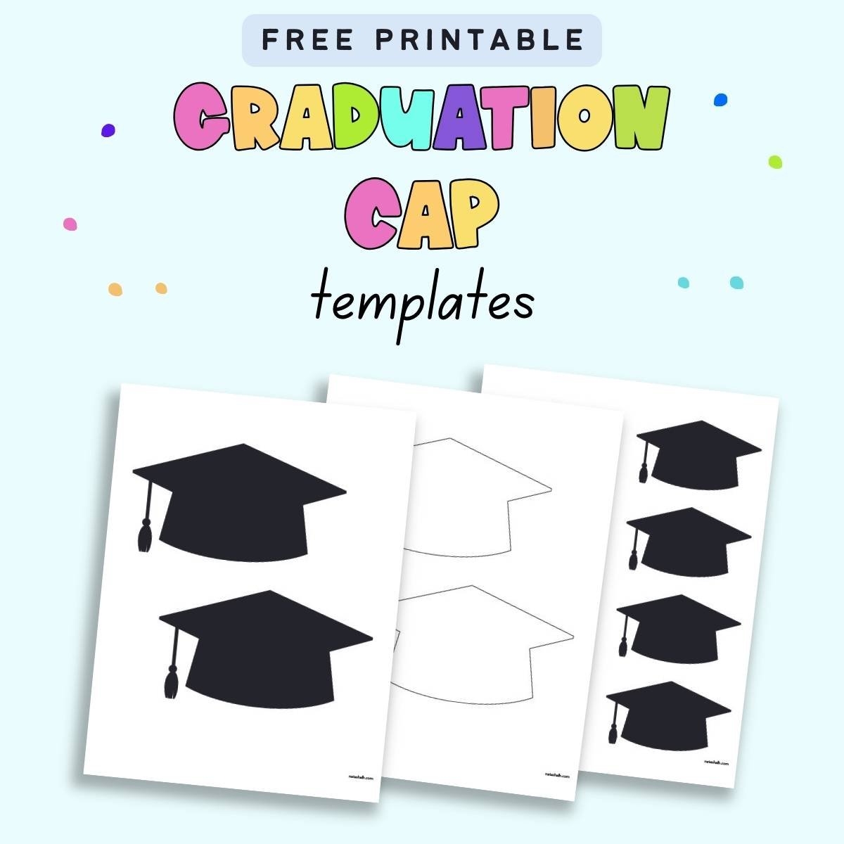 Printable Preschool Graduation Hat