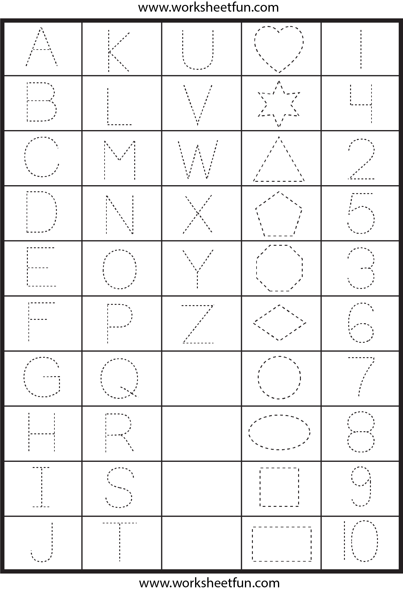 Free Printable Letters And Numbers To Trace Download Free Printable Letters And Numbers To Trace Png Images Free Worksheets On Clipart Library