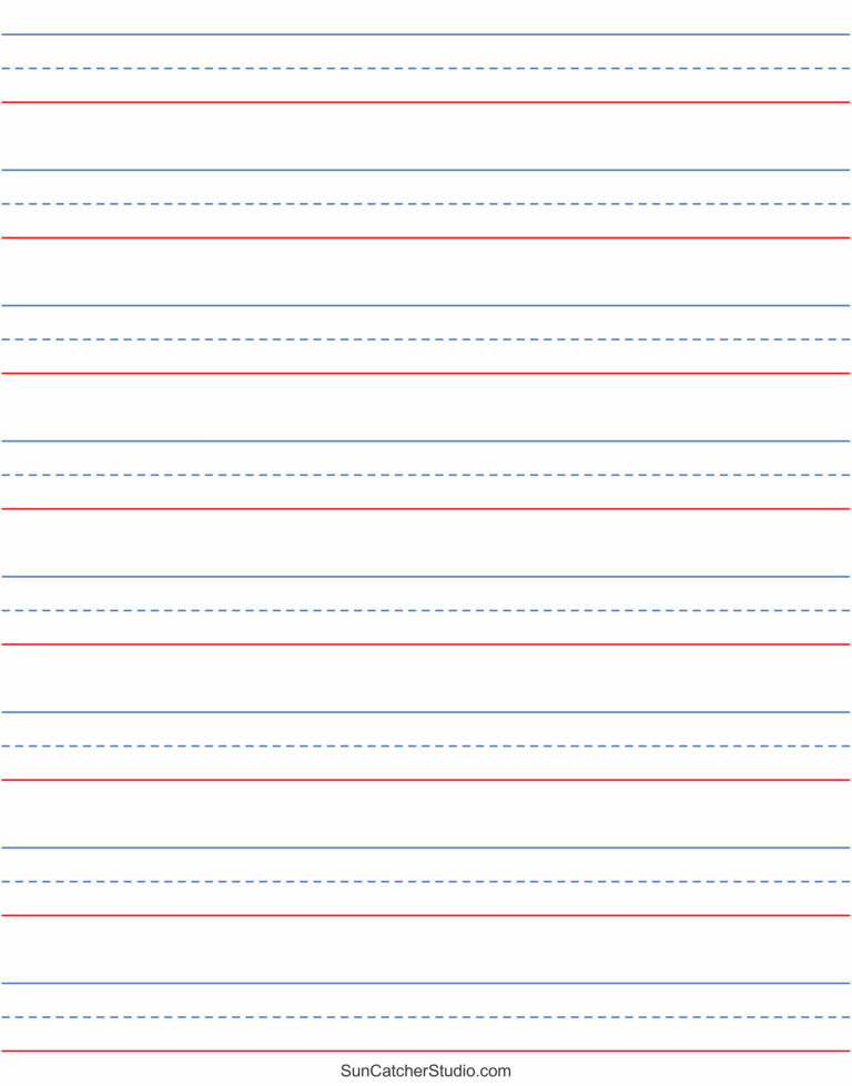 Free Printable Lined Paper Handwriting Notebook Templates Free Printables Monograms Design Tools Patterns U0026 DIY Projects