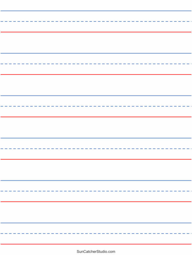 Free Printable Lined Paper Handwriting Notebook Templates Free Printables Monograms Design Tools Patterns U0026 DIY Projects