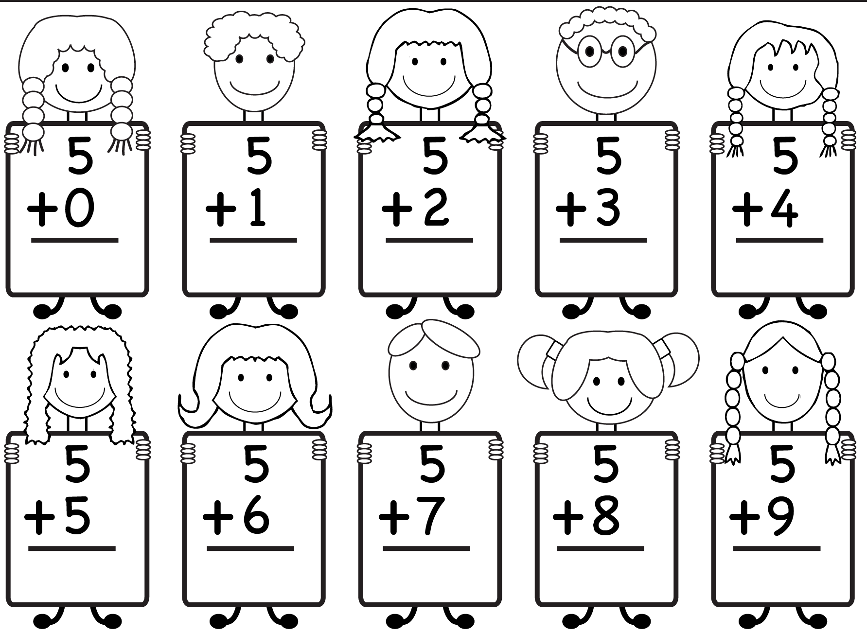 Printable Math Worksheets For Preschool