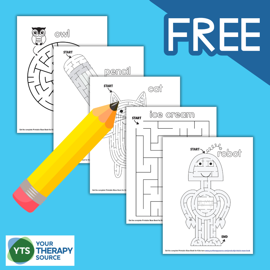 Printable Mazes Preschool