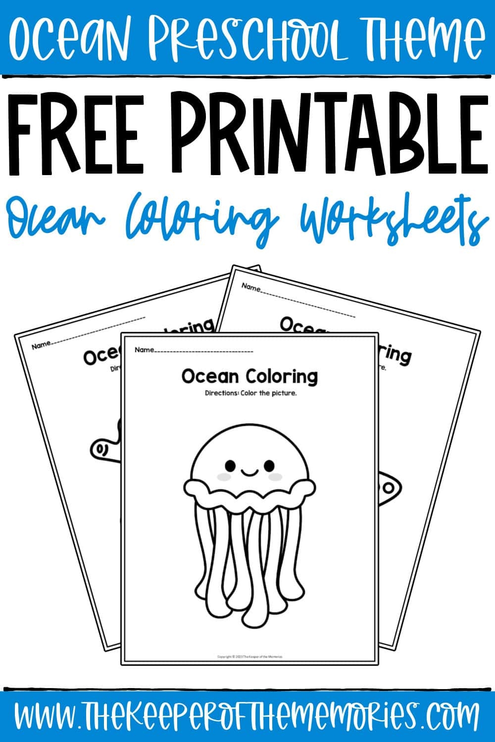 Free Printable Ocean Coloring Worksheets