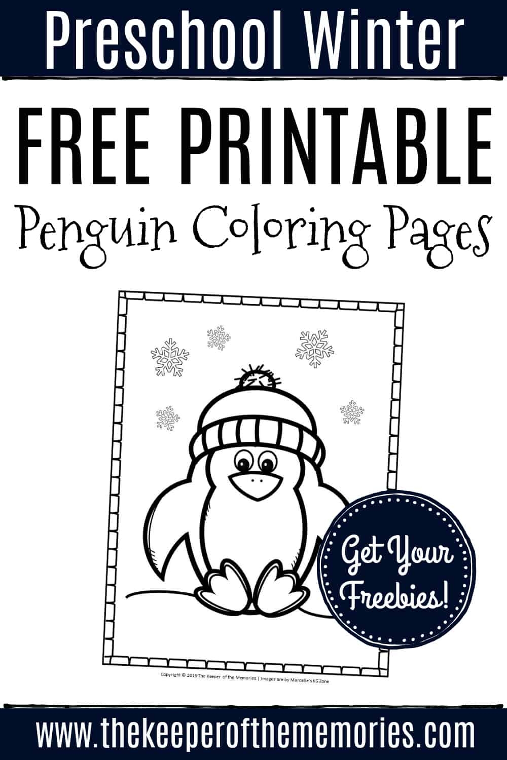Printable Preschool Penguin Activities