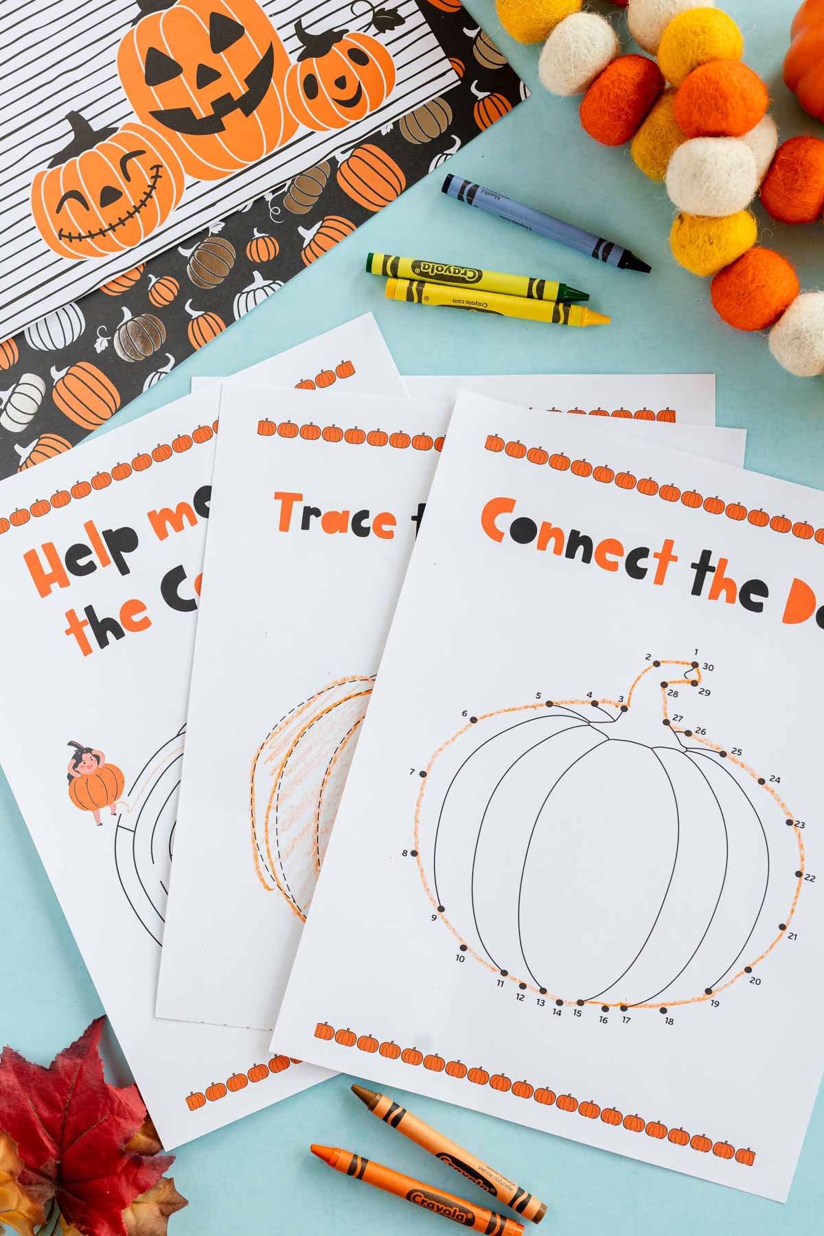Printable Pumpkin Worksheets For Preschool
