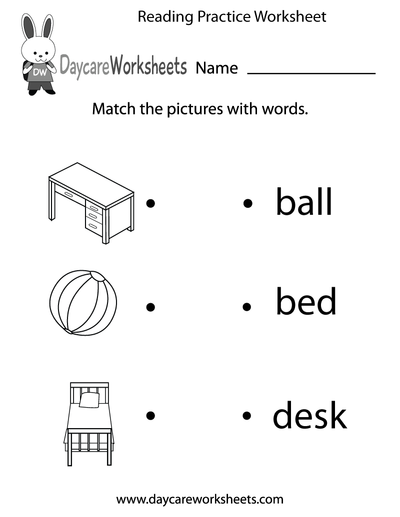 Printable Objects Preschool