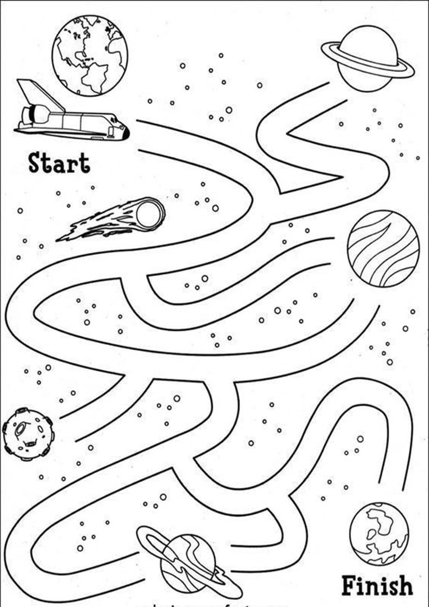 Free Simple Maze Printables For Preschoolers And Kindergartners 