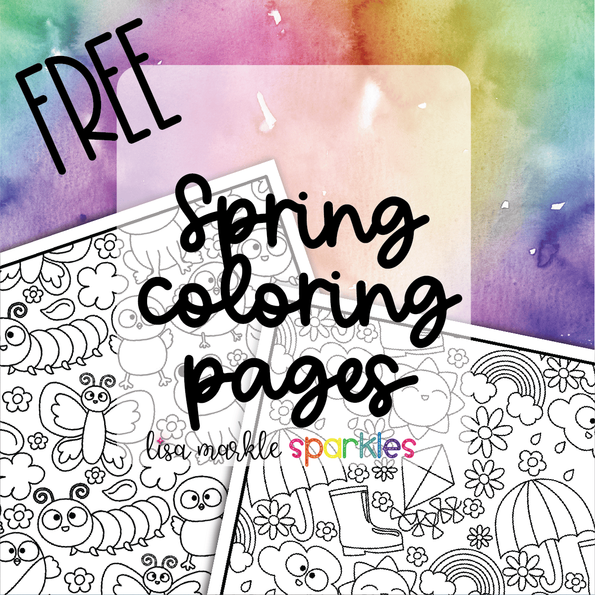 Printable Spring Coloring Pages For Preschool