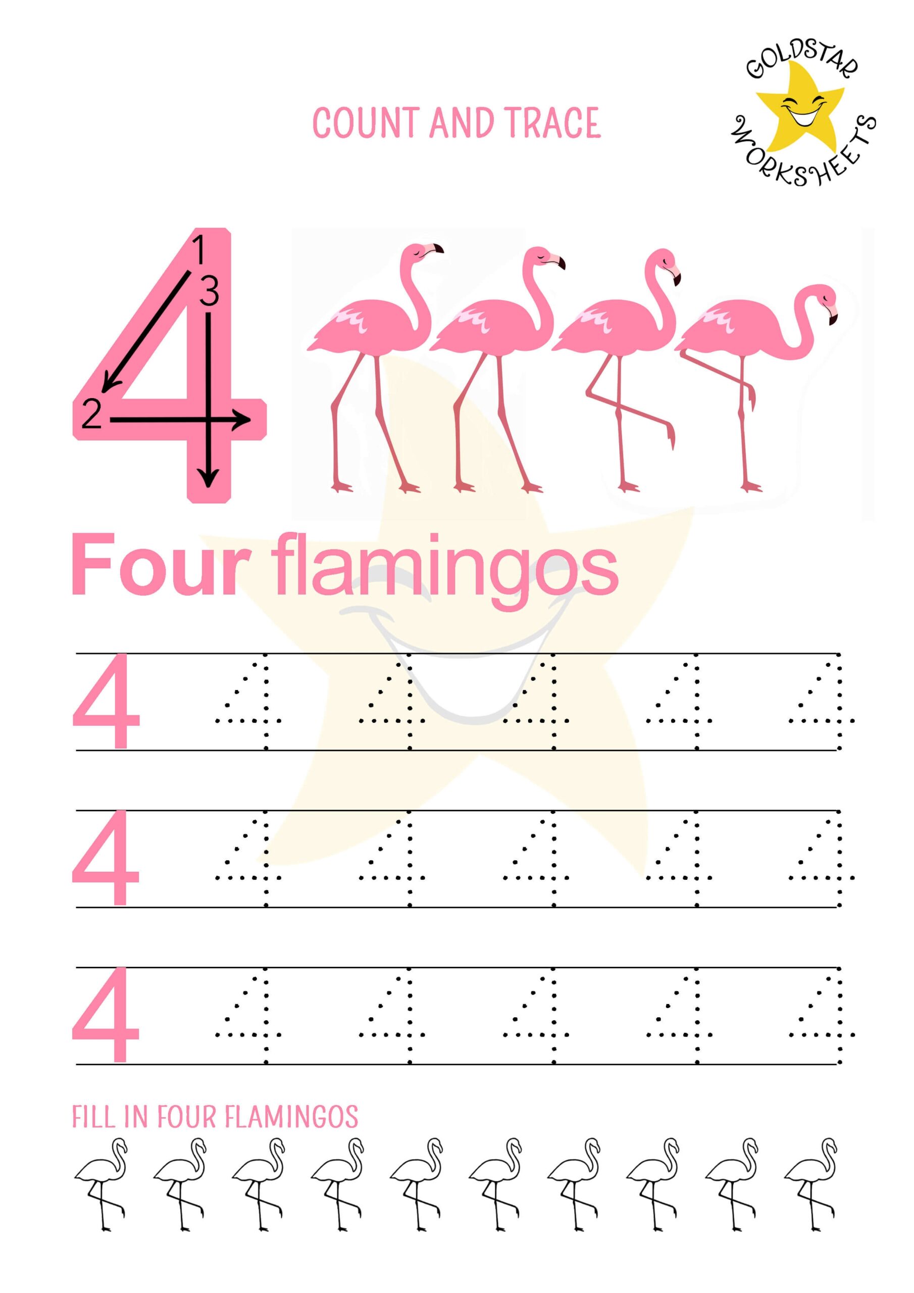 Free U0026 Fun Printable Number Tracing Worksheets With Adorable Animals