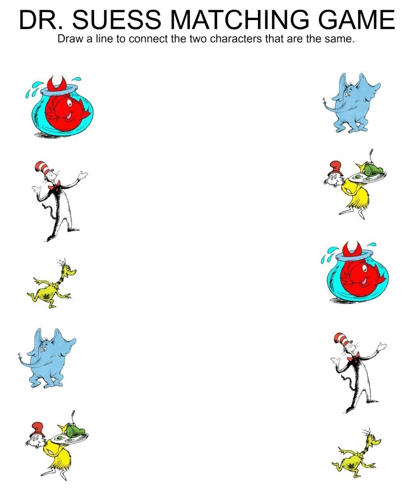 Fun And Educational Dr Seuss Preschool Worksheets Engaging Learning Activities