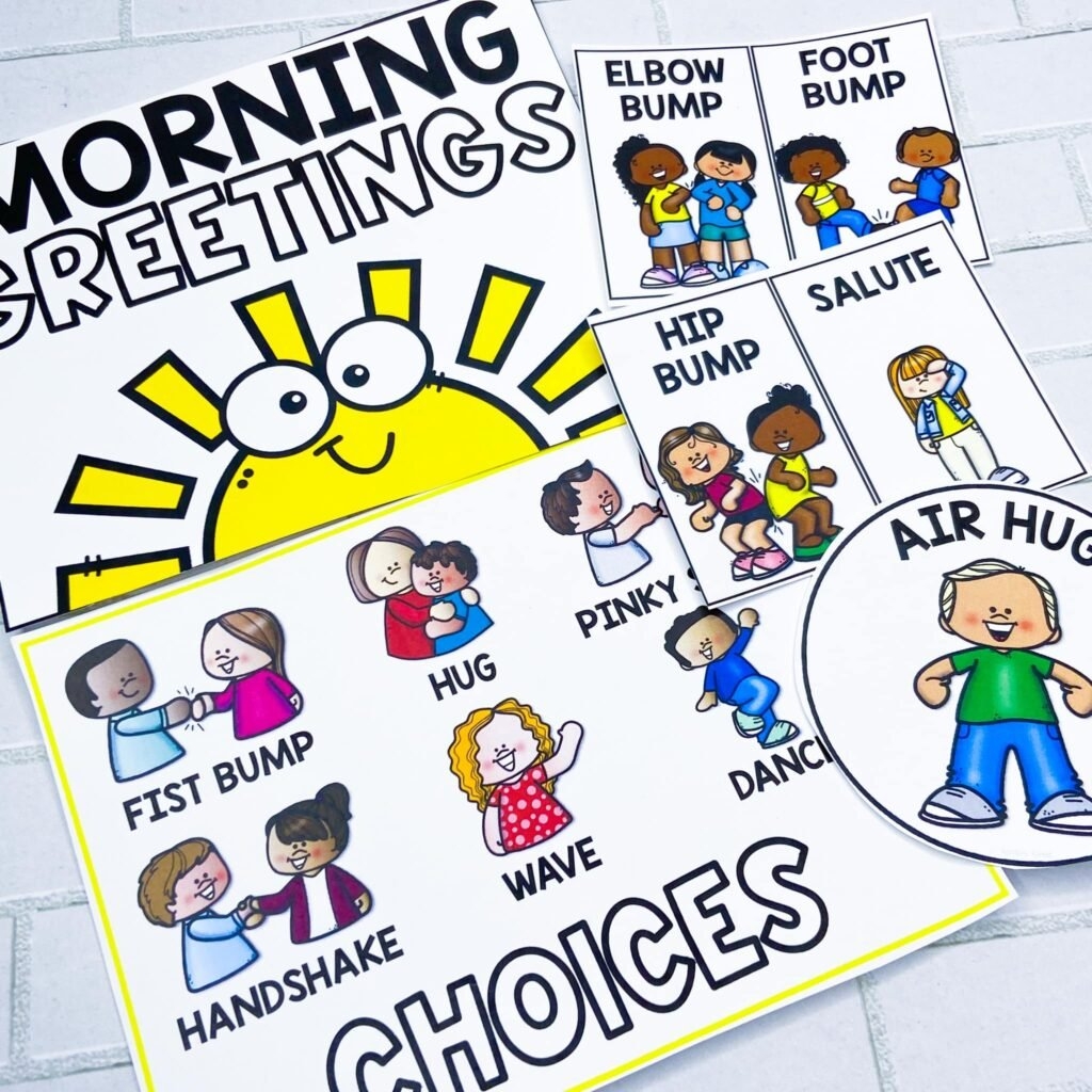 Fun Morning Greeting Ideas For The Classroom Just Reed U0026 Play