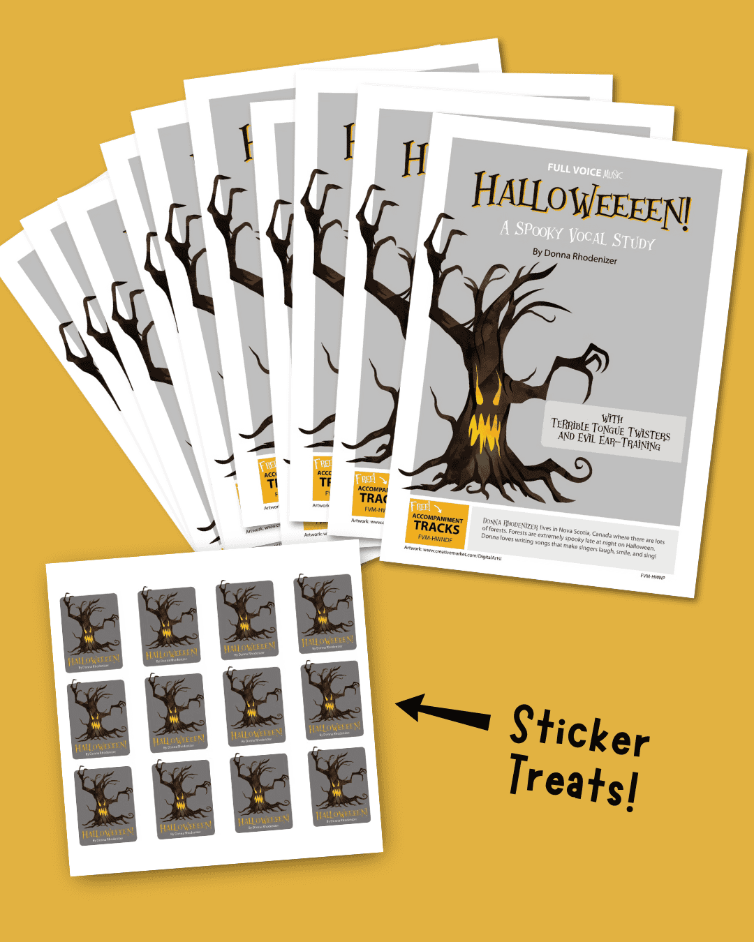 Printable Preschool Halloween Songs