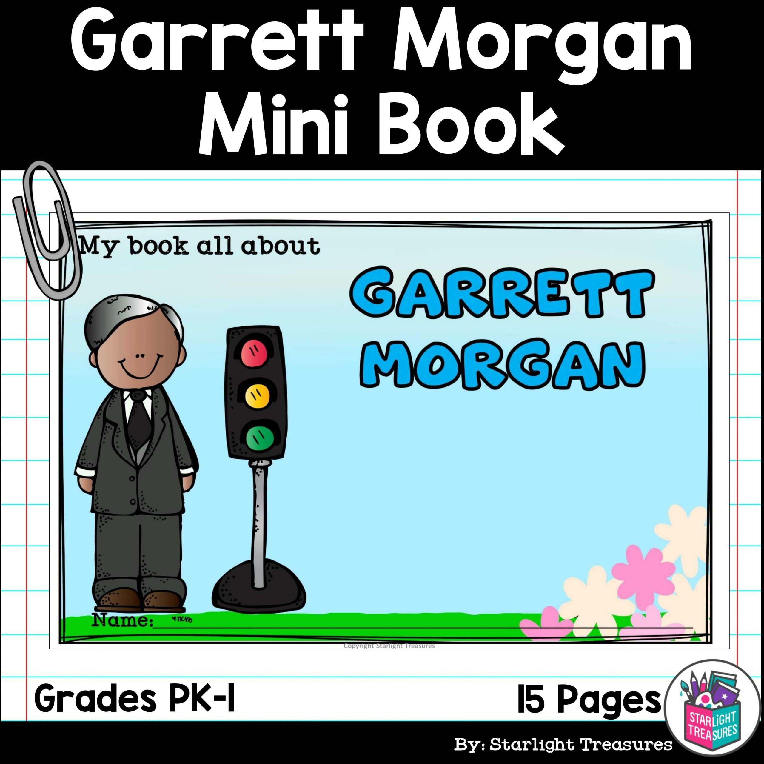 Printable Preschoolers Activity Of Garrett Morgan